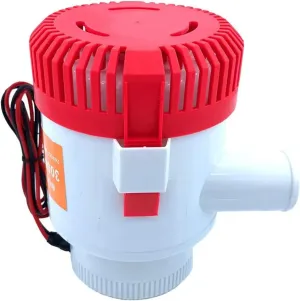 Bilge Submersible Water Pump 12V 24V 3000GPH Micro Boat Seaplane Motor Homes Houseboat Filter Accessories(3000GPH 24V)