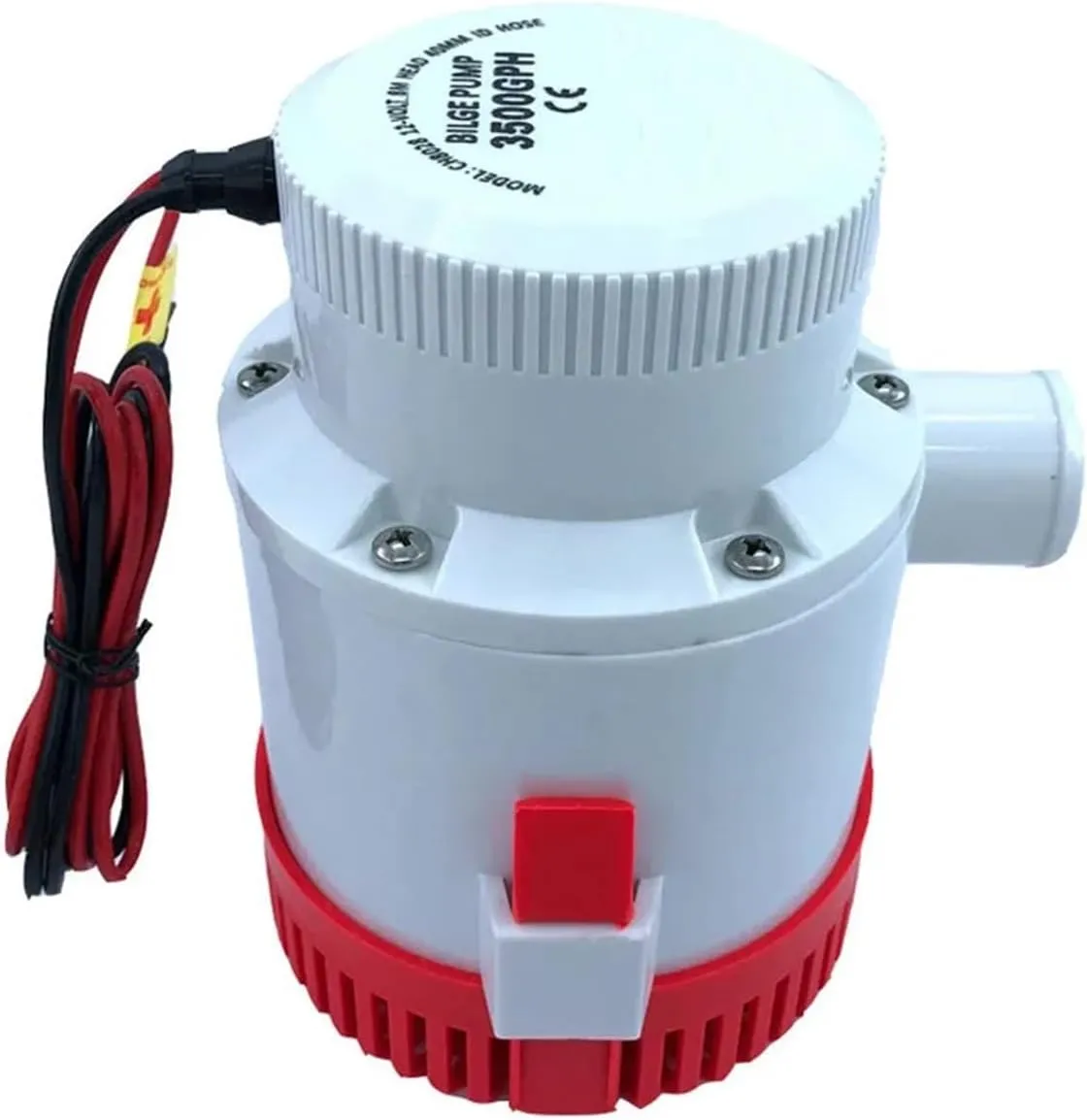 Bilge Submersible Water Pump 12V 24V 3500GPH Micro Boat Seaplane Motor Homes Houseboat Filter Accessories(3500GPH 12V)