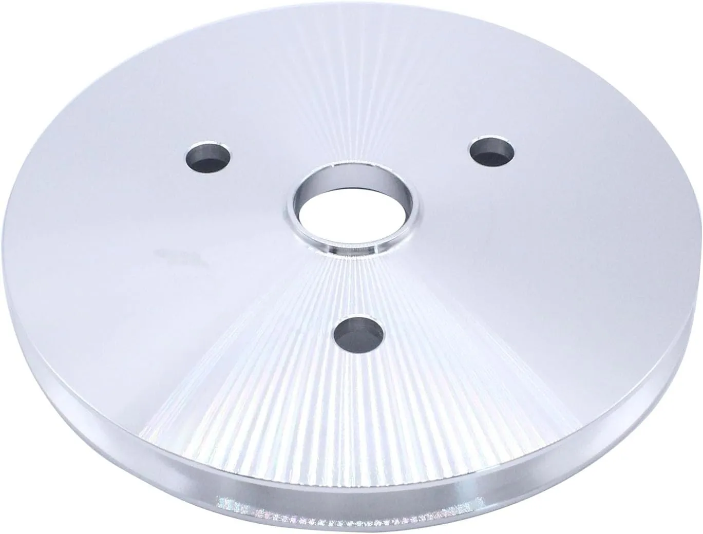 Billet Aluminum Short Water Pump SWP 1 Groove Crank Pulley Compatible for Chevy SBC 350