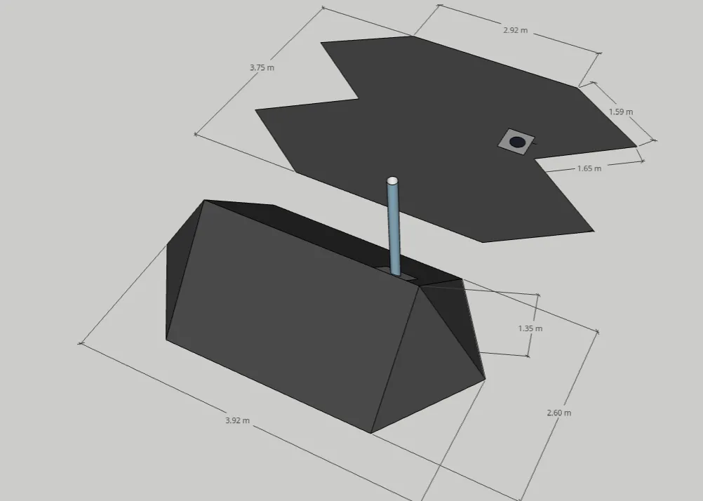 Bivuakk 3-in-1 Tarp Shelter - 1.34kg by NORTENT