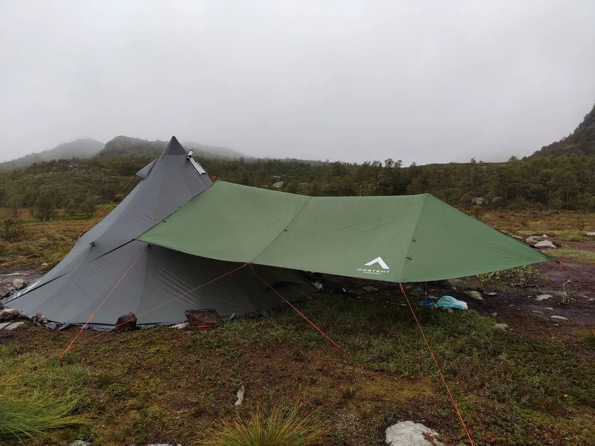 Bivuakk 3-in-1 Tarp Shelter - 1.34kg by NORTENT