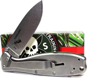 Blue Ridge Knives Olive Drab/Stonewash Zancudo Framelock Folder
