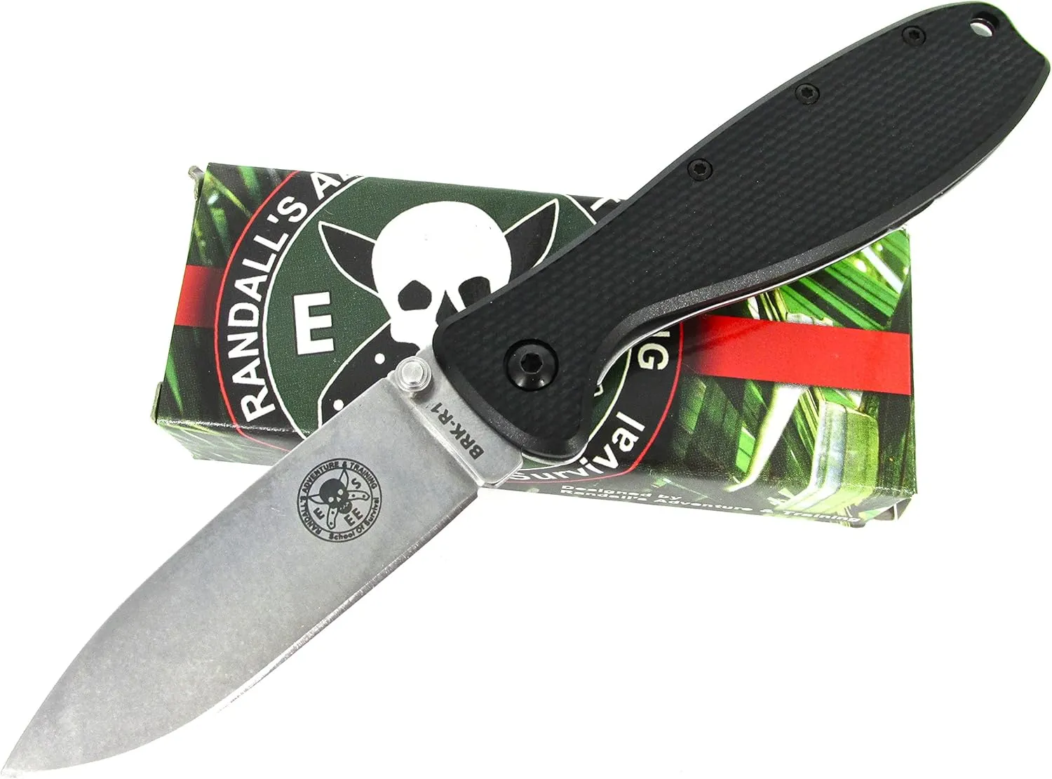 BLUE RIDGE Knives Zancudo Black/Stonewash Framelock Folder