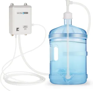 Bottled Water Dispensing Pump System Single-Tube, Drinking Electric Water Pump for 5 Gallon Flow Rate 2L Power 30W Pressure Value 60PSI for Homes Offices Bars Restaurants