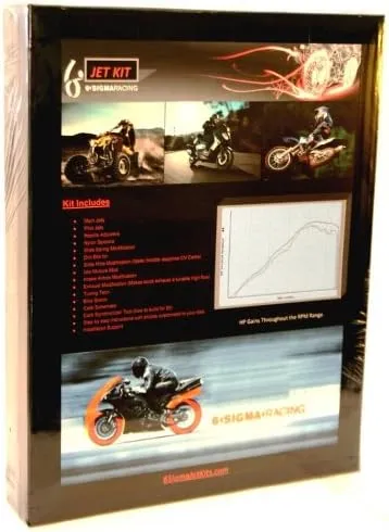 Buell S3 Thunderbolt 1200 VTwin 6 Sigma Custom Jetting Carburetor Carb Stage 1-7