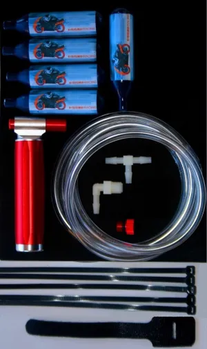 Bultaco Streaker 125 Metralla 250 cc NOS Nitro Nitrous Oxide & Boost Bottle Kit