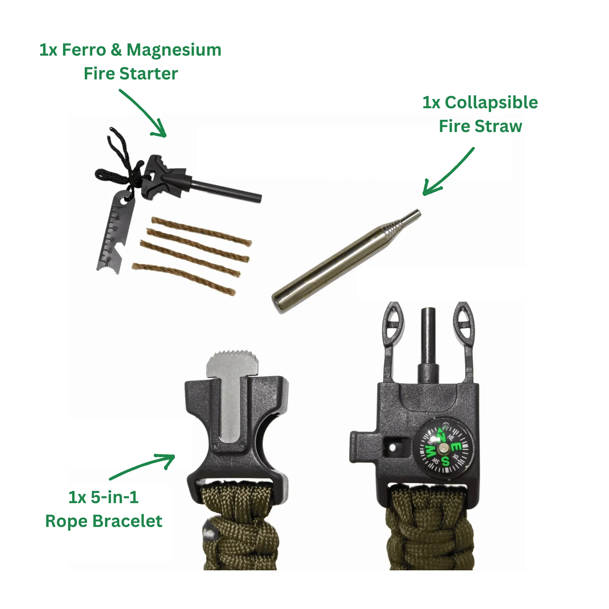 Bushman Tactical Emergency Survival Kit