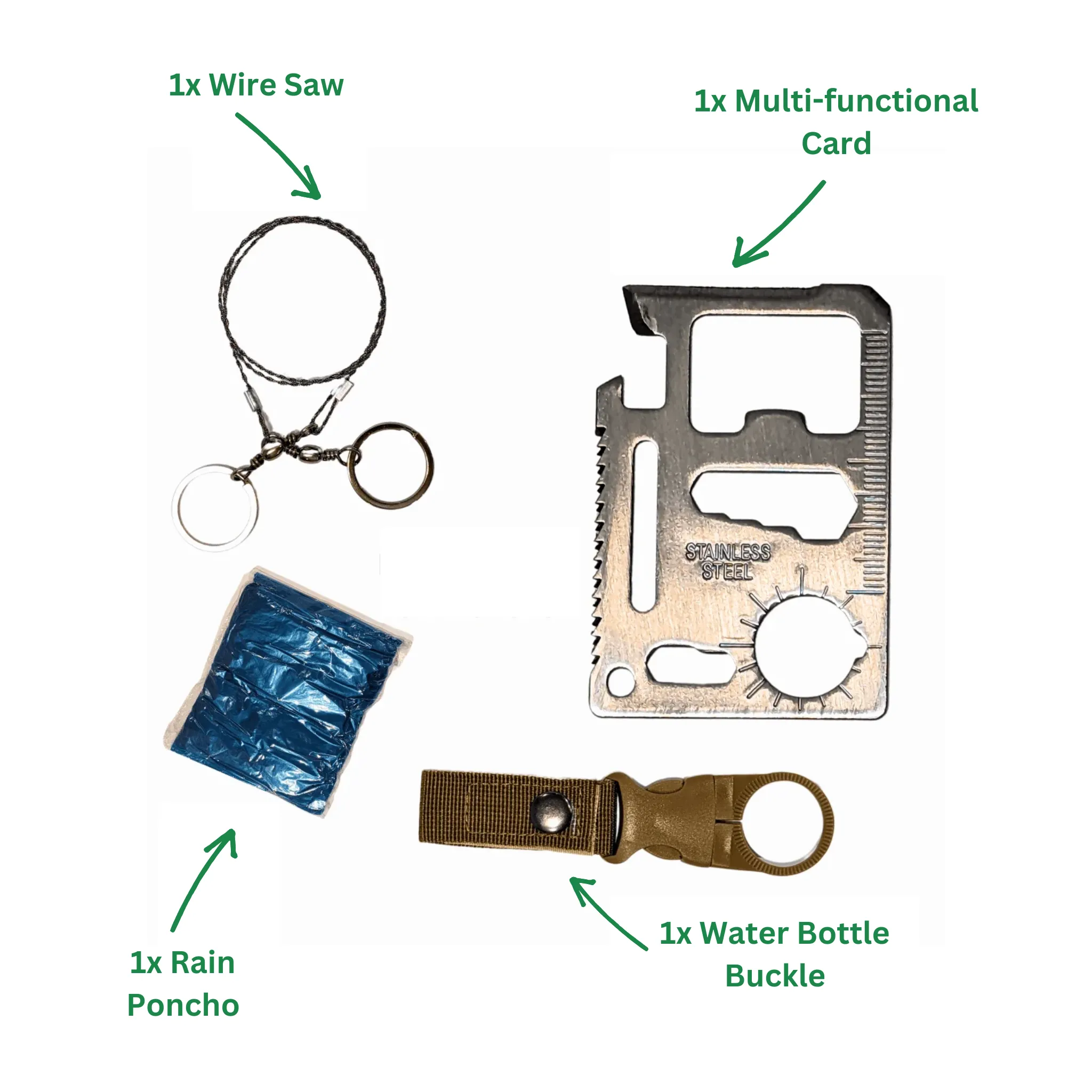 Bushman Tactical Emergency Survival Kit