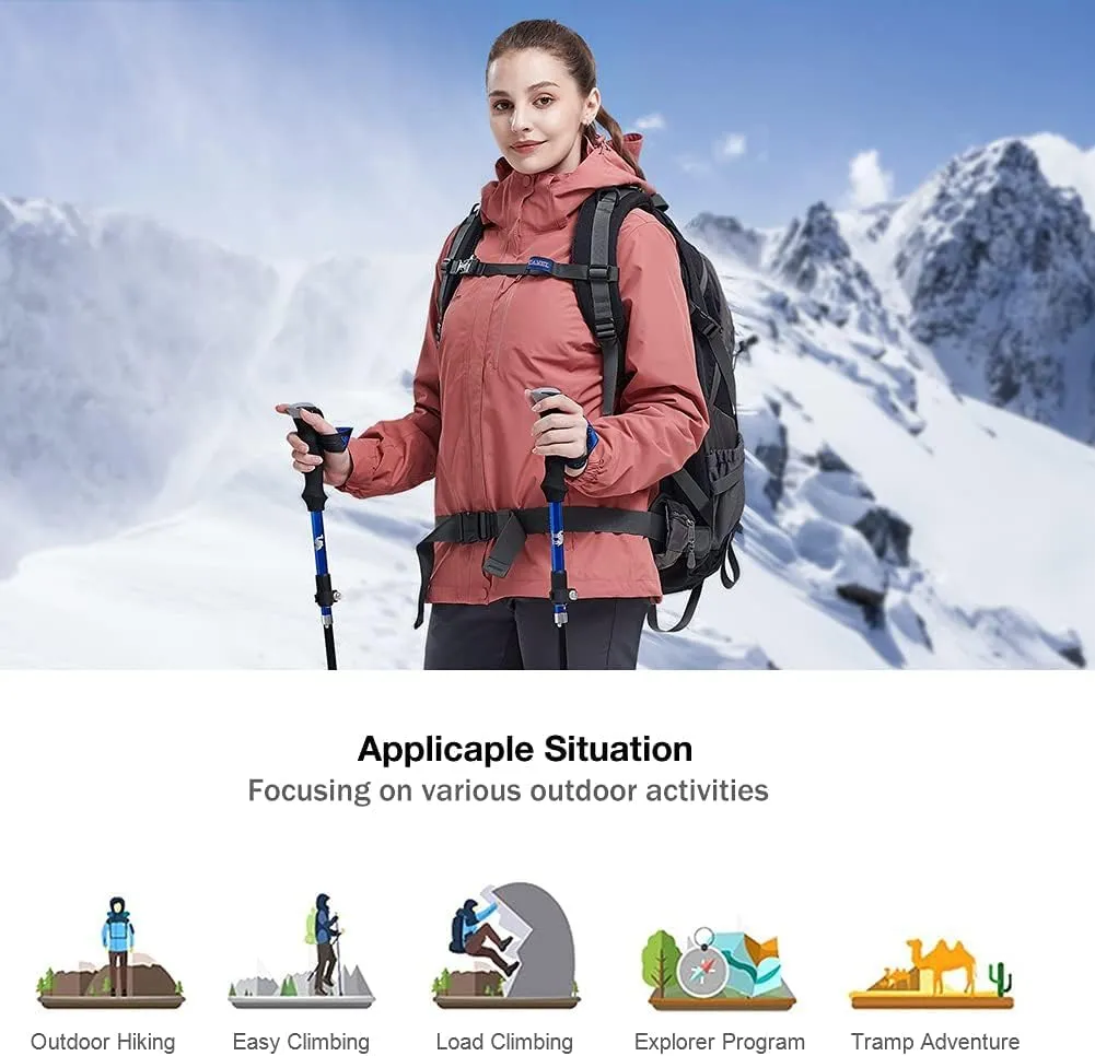 CAMEL CROWN Women's Waterproof Ski Jacket 3 in 1 Winter Coat Windbreaker Snowboard Jackets for Rain Snow Outdoor Hiking