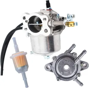 Carburetors Carburetor With Fuel Pump & Filter Compatible With EZGO TXT Golf Carts 295cc EZ GO 1991-UP