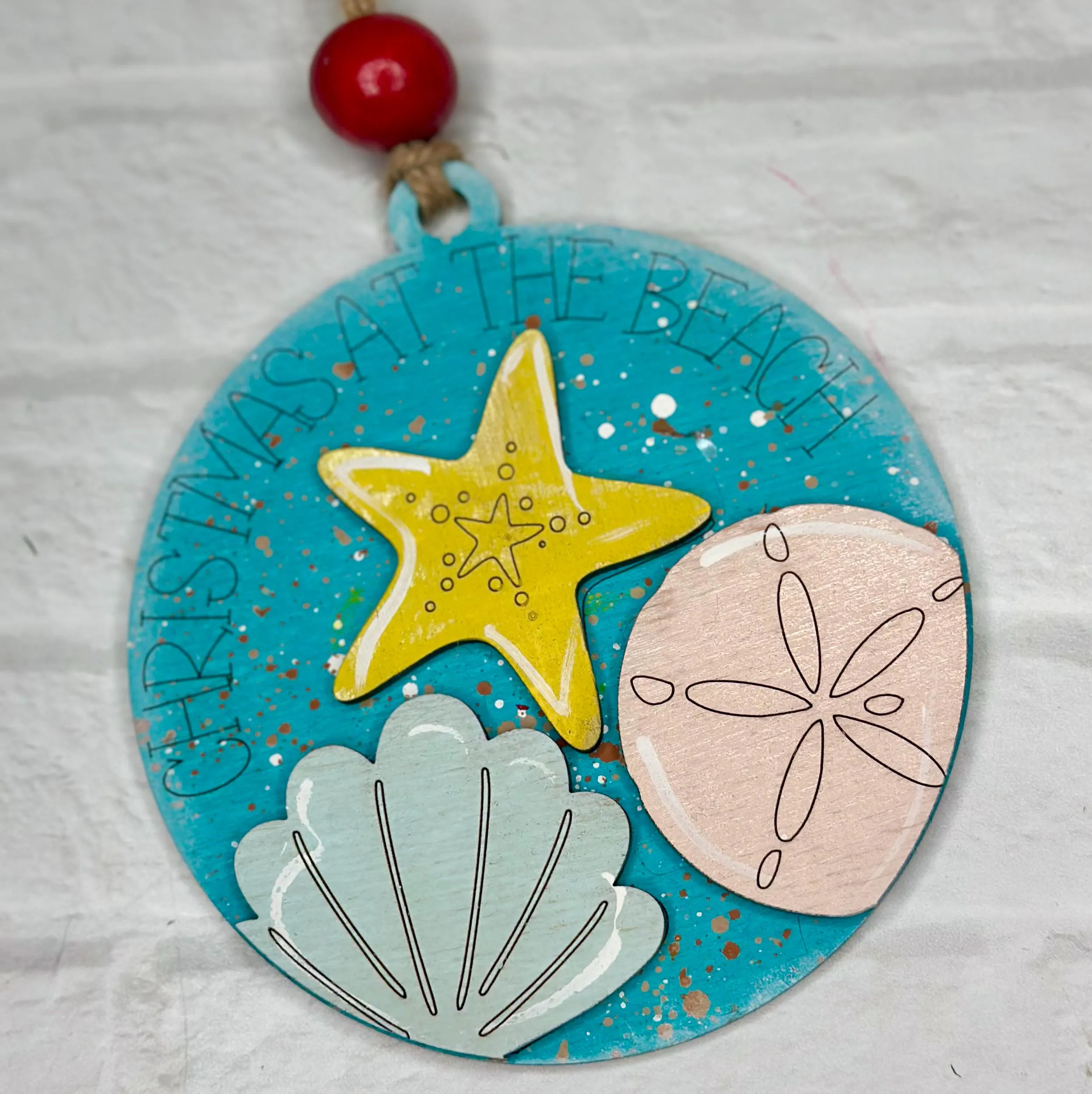 Christmas Ornament Beach Set - Paint it Yourself