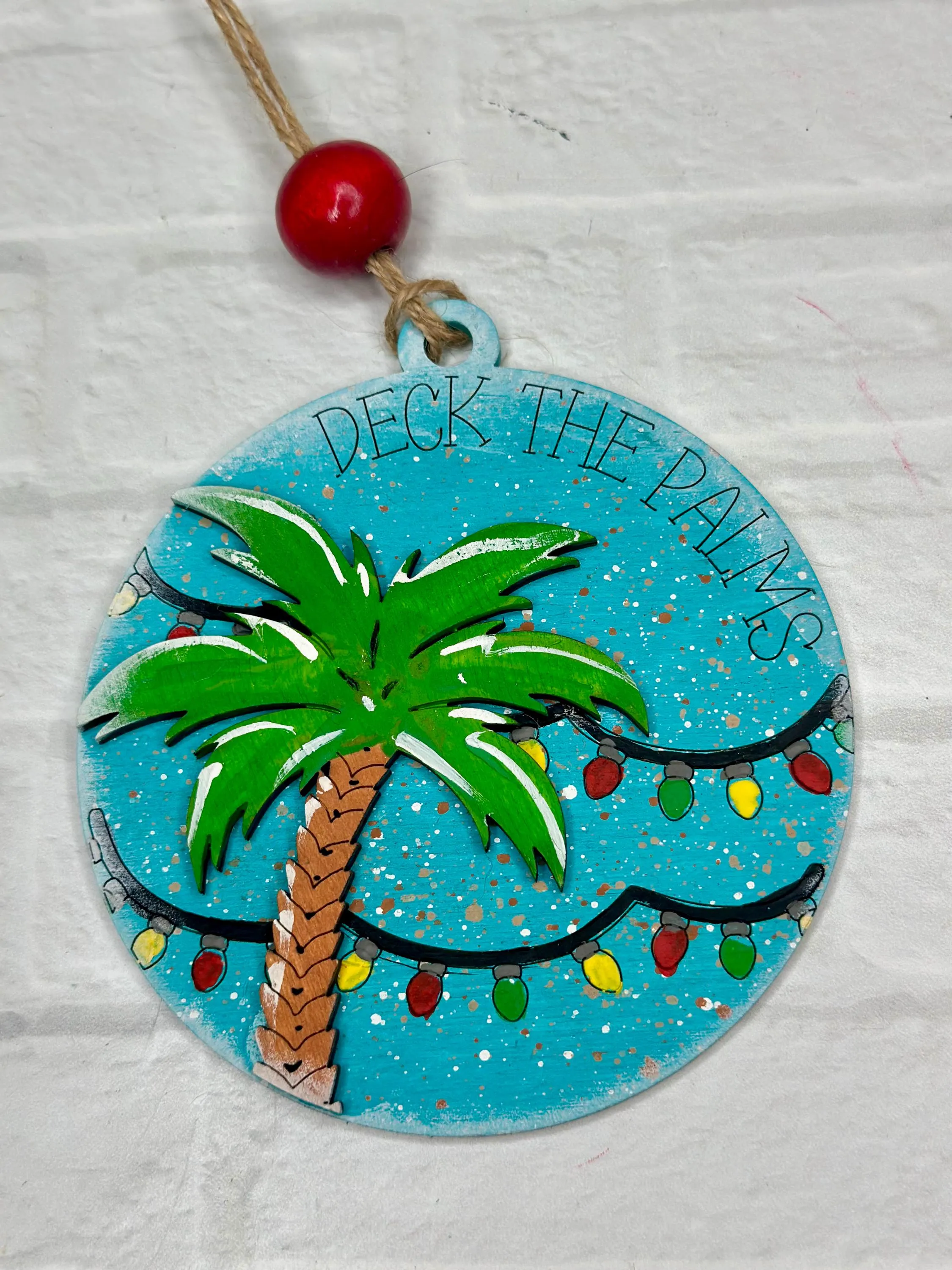 Christmas Ornament Beach Set - Paint it Yourself