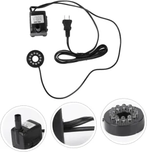 Ciieeo Decoration Pump Light Submersible Water Pump for Hydroponic Systems Us Plug