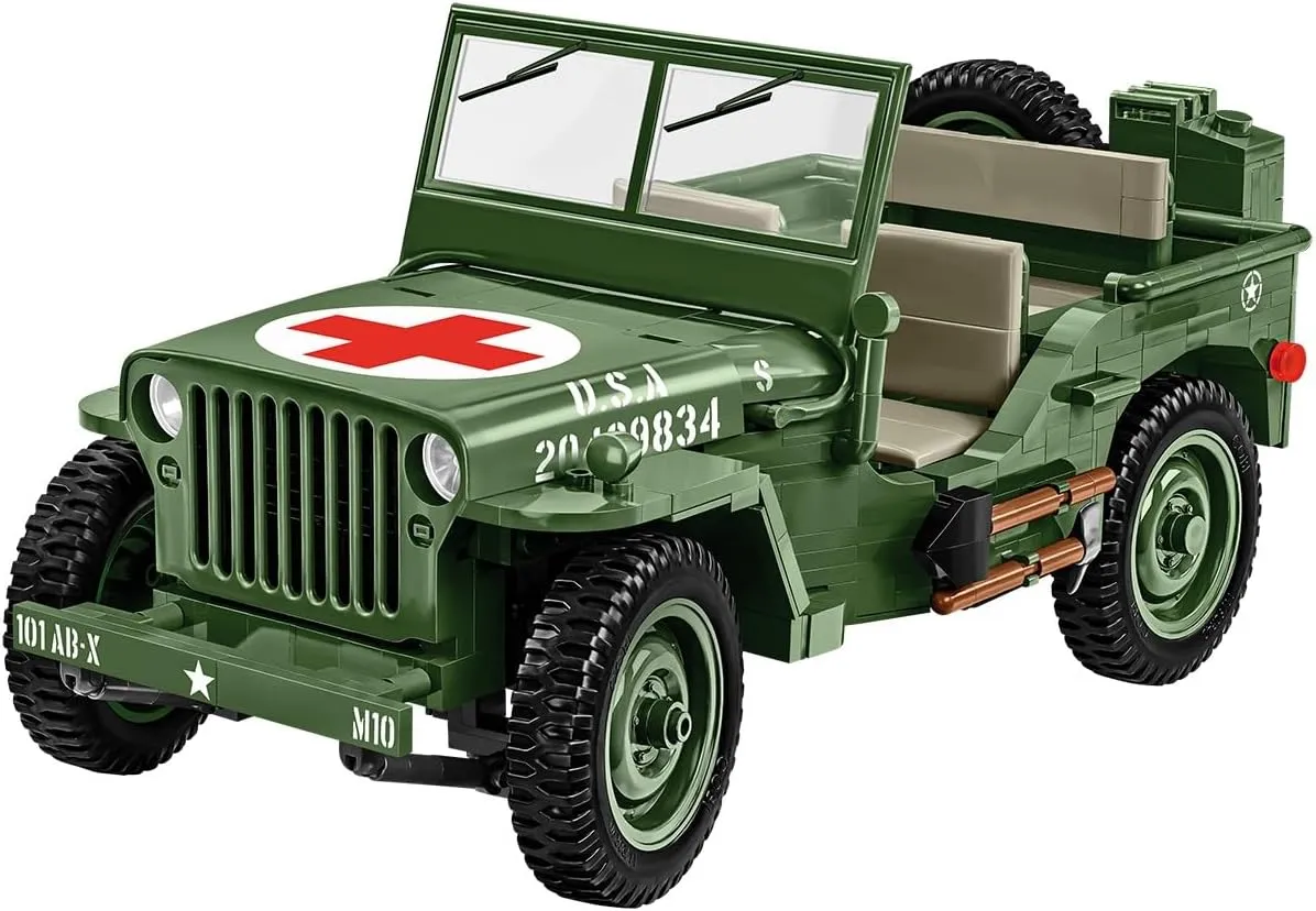 COBI Historical Collection WWII Jeep Willys MB, Medical