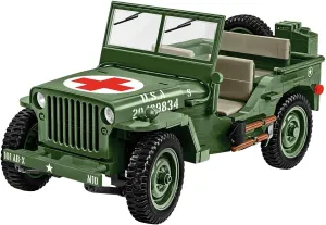 COBI Historical Collection WWII Jeep Willys MB, Medical