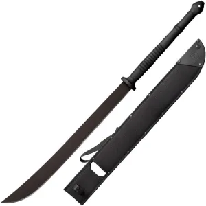 Cold Steel All Purpose Tactical Machete with Sheath, Great for Clearing Brush, Survival, Camping and Outdoor Activities, Thai Machete, One Size