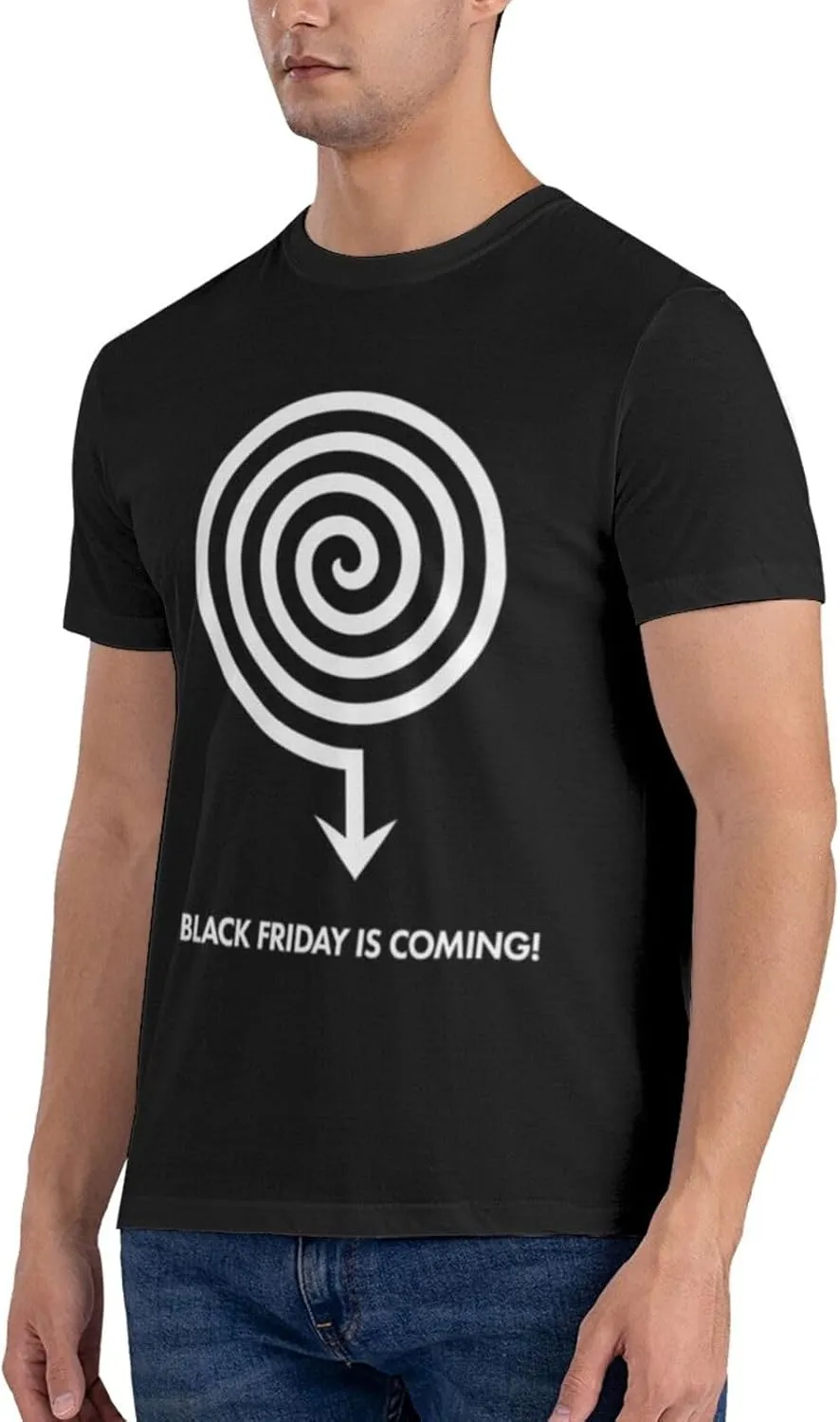 Collective Music Soul Shirt Men's Comfortable Casual Cotton Short-Sleeve Tshirt Cool Pattern Tees Top Black