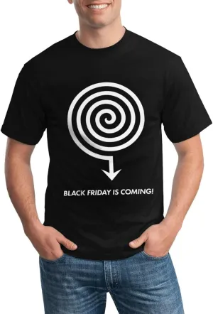 Collective Music Soul Shirt Men's Comfortable Casual Cotton Short-Sleeve Tshirt Cool Pattern Tees Top Black