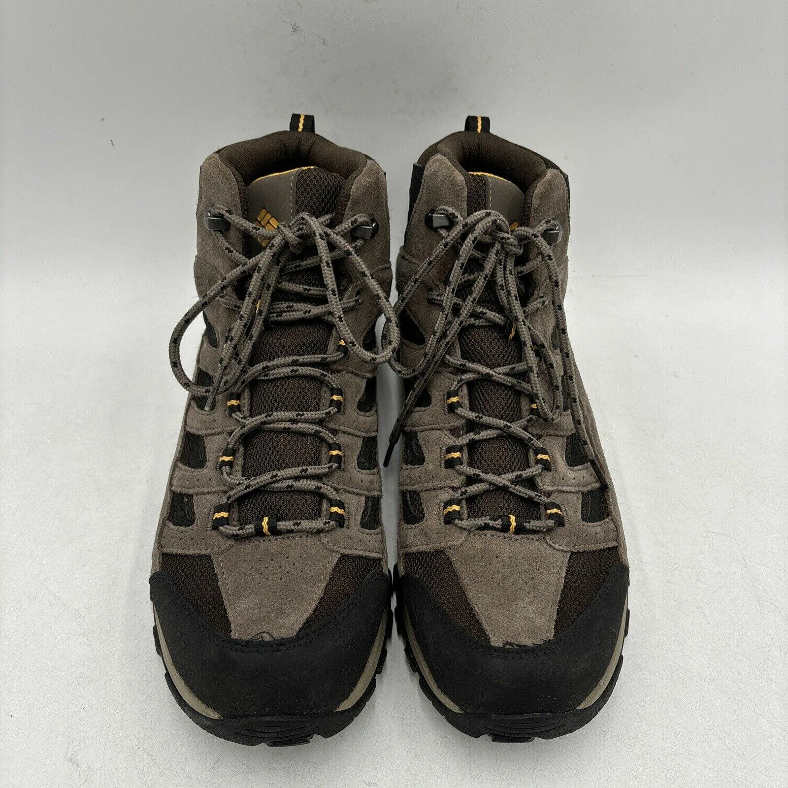 Columbia Crestwood Cordovan/Squash Mid Waterproof Hiking Boots, Men’s Size 13 - Very Good