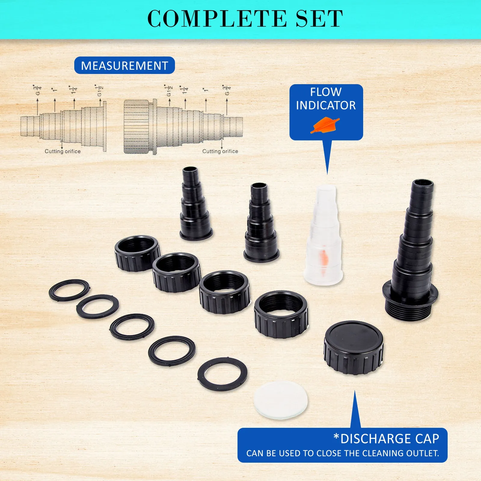 Combo Aquarium Garden Filter 10000L/H   Submersible Water Pump 16000L/H-NSW_Rural