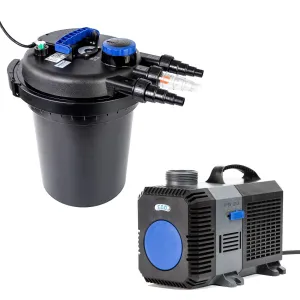 Combo Aquarium Garden Filter 10000L/H   Submersible Water Pump 16000L/H-NSW_Rural