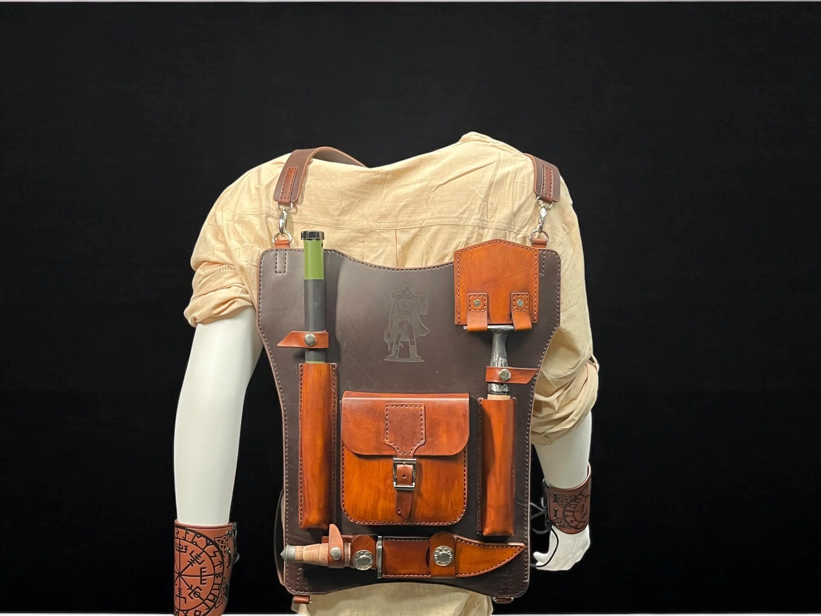 Comfortable Bushcraft Kit Elegant Kit Kit: Genuie Backpack Tactical Shovel, Camper Bowsaw, Leather Survival with On-sale Sheath All-in-One Knife
