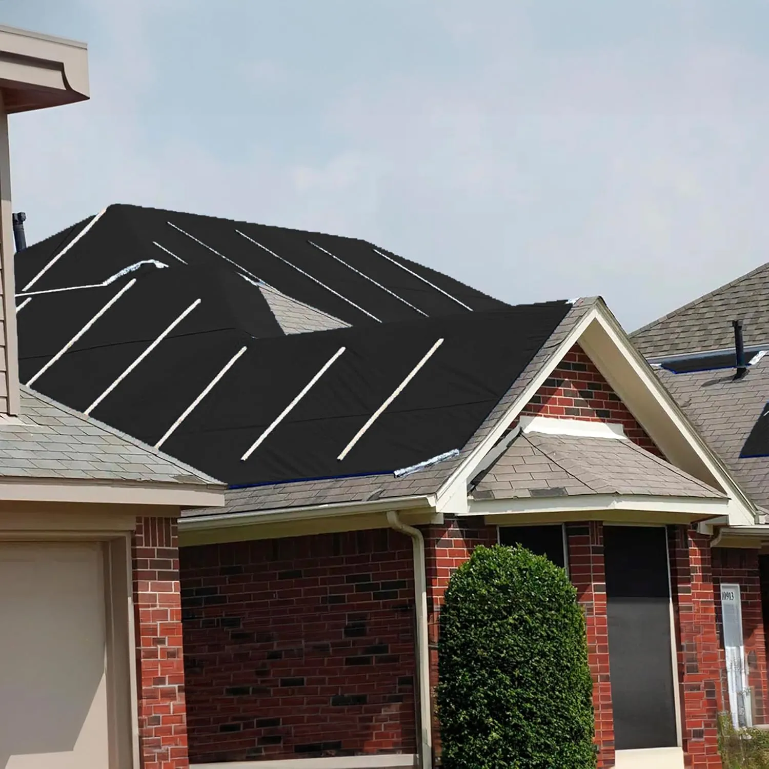 Covers & All Tarp Waterproof, 18 Oz PVC Polyester Tarps Heavy Duty Waterproof, 100% Tear & UV Resistant, Versatile Use – Roof, Canopy, Camping, Patio, Pool, Boat, Dump Truck (5’ x 5’, Black)
