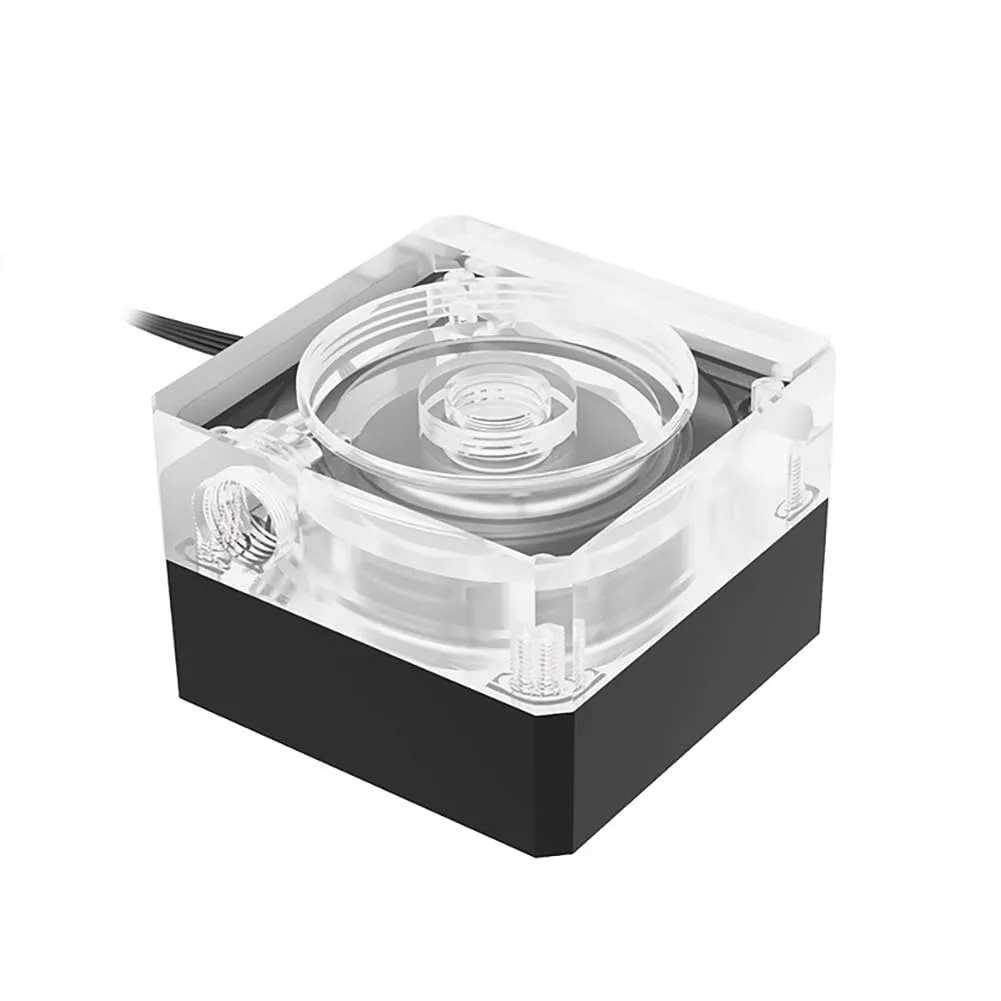 CPU Water Cooler Pump,Pump for PC Water Cooling Systems-Support PWM -800L/H-G1/4 Threaded Hole