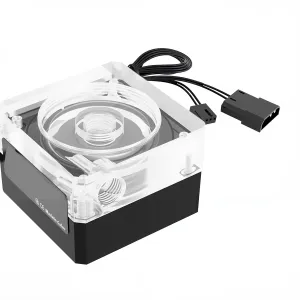 CPU Water Cooler Pump,Pump for PC Water Cooling Systems-Support PWM -800L/H-G1/4 Threaded Hole