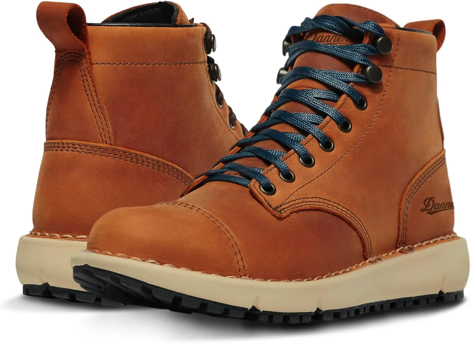 Danner Logger 917 6" Waterproof Hiking Boots for Men - Full-Grain Leather with Breathable Gore-Tex, Vibram SPE Midsole, and 917 Traction Outsole
