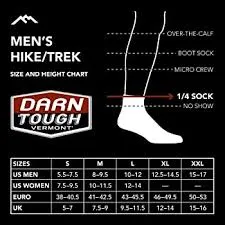 Darn Tough Kids Ty-Ranger-Saurus Micro Crew Lightweight Hiking Sock