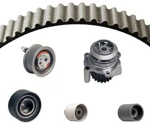 Dayco Timing Belt Kit w Water Pump compatible with Volkswagen Jetta 2.0L L4 2009-2014