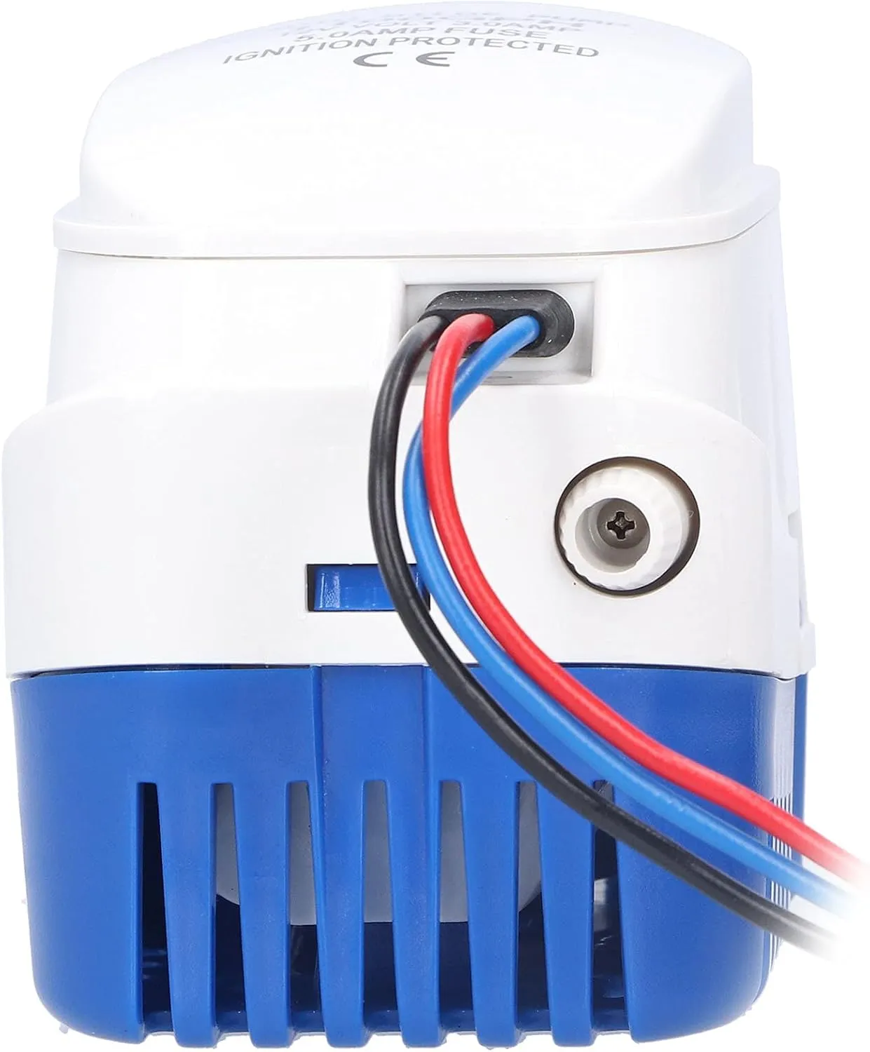 DC12V 1100GPH Bilge Submersible Pump Electric Automatic Water ABS Accessory for Drainage Boat Power Ideal for Fresh Water and Sea Water Quality Analysis Sewage (DC12V 750GPH)