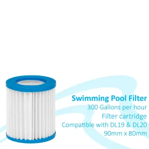 Dellonda Swimming Pool Filter Cartridge, Use For DL19 & DL20 - DL35