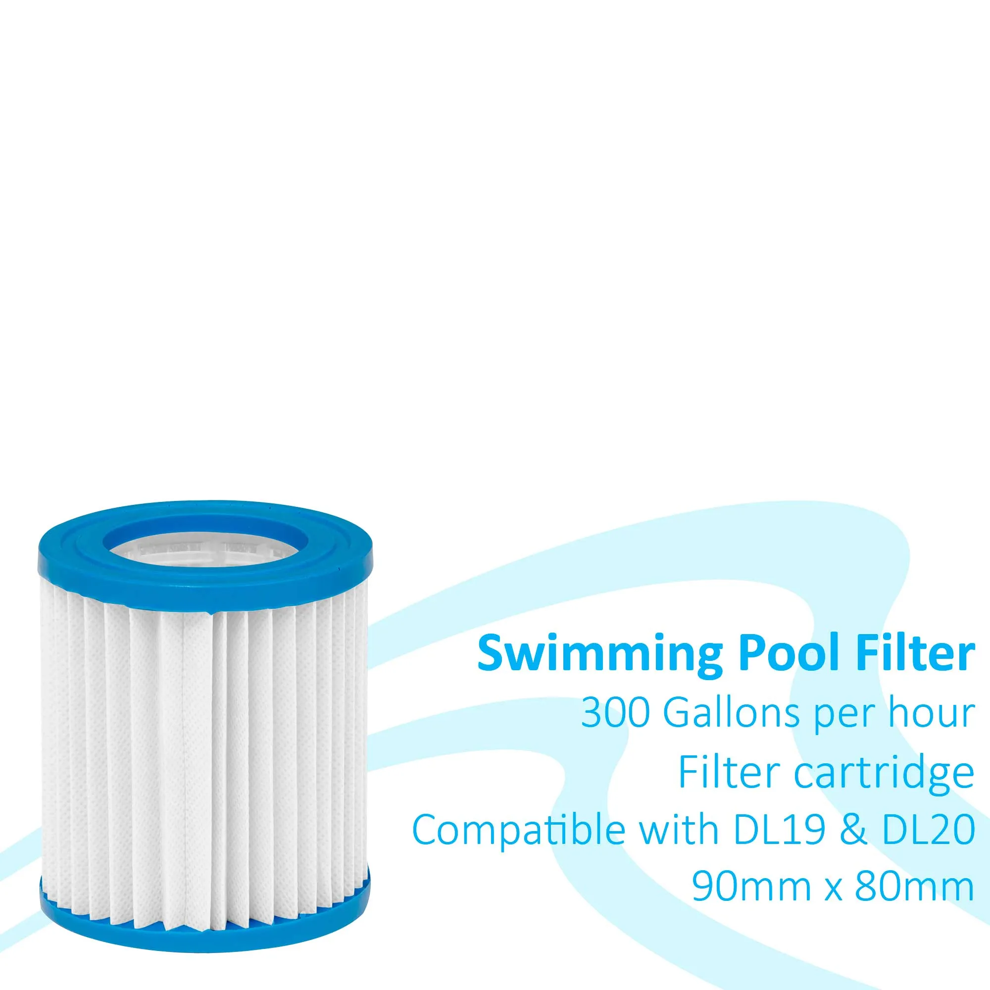 Dellonda Swimming Pool Filter Cartridge, Use For DL19 & DL20 - DL35