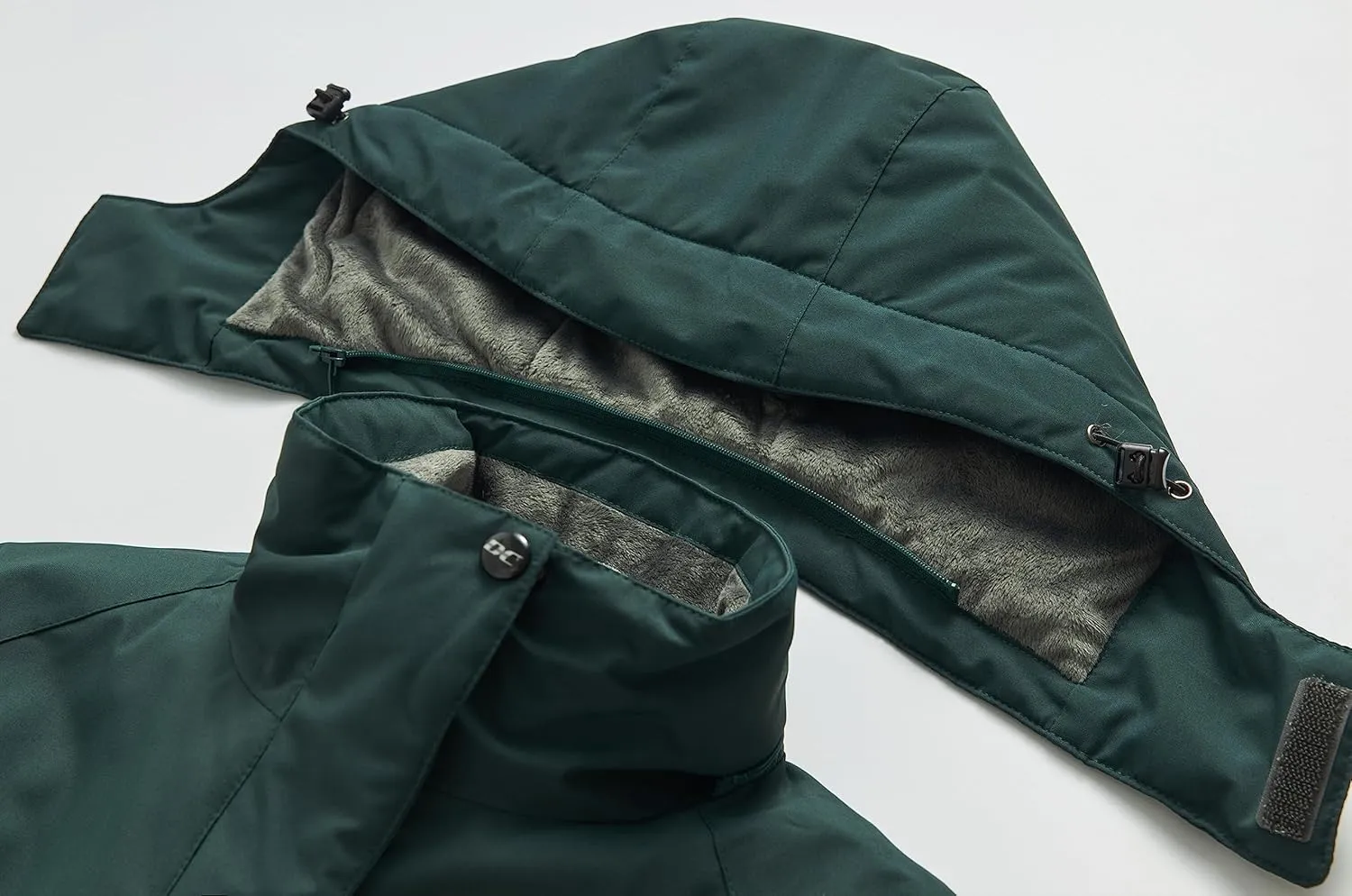 Diamond Candy Women's Waterproof Ski Jackets Warm Winter Snow Jacket Mountain Windbreaker Hooded Raincoat