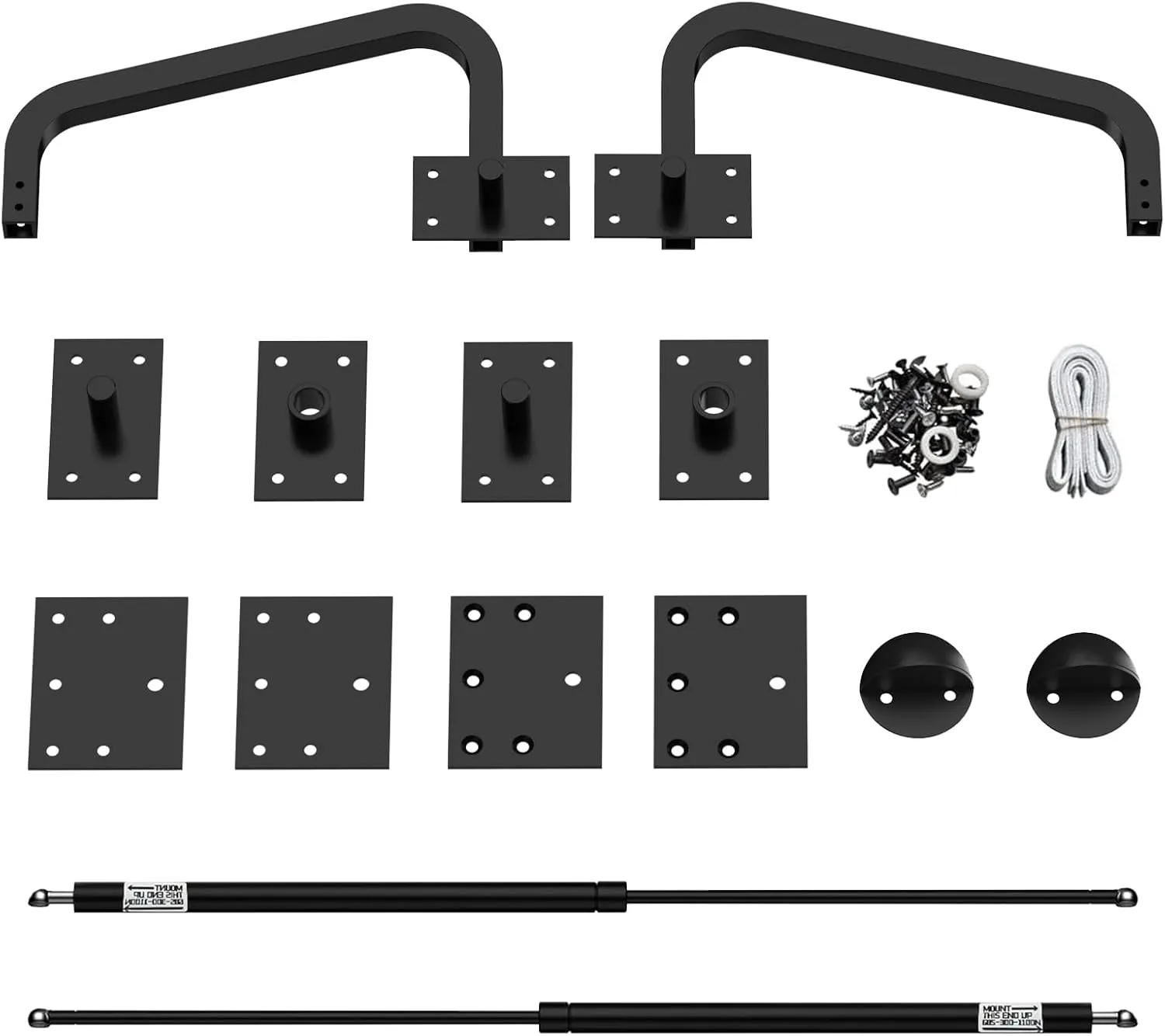 DIY Queen Size Deluxe Murphy Bed Kit - Full Vertical DIY Folding Cabinet Wall Bed for Guestroom Easy to Build Hidden Folding