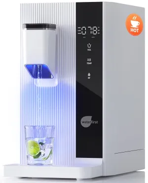 Dr.Water Countertop Reverse Osmosis System, 3S Instant Heat Portable RO Water Filter, NSF/ANSI 58 Certified, 5 Stages Filtration, No Installation, 4:1 Pure to Drain