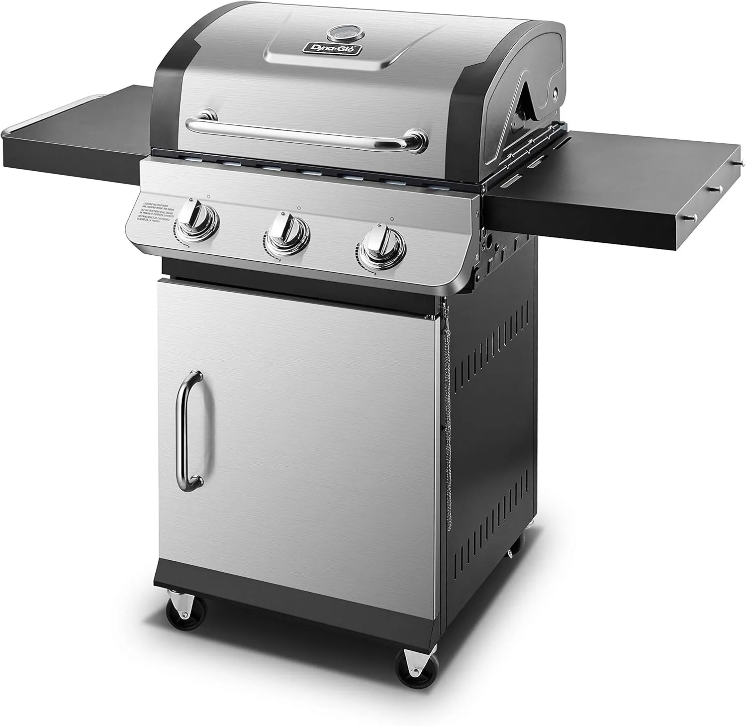 Dyna-Glo DGP397SNP-D Premier 3 Burner Propane Gas Grill, Stainless