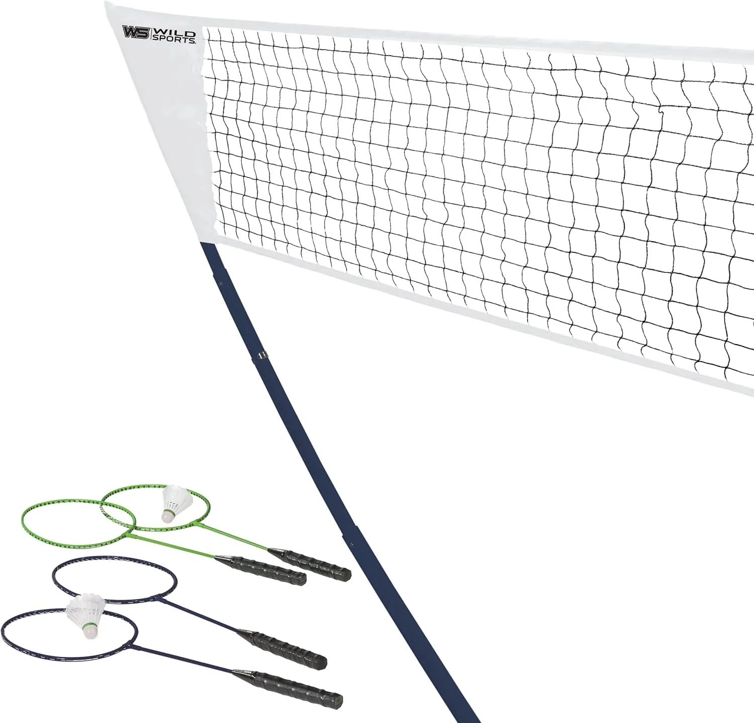 EastPoint Sports Easy Setup Badminton - Step Up, White