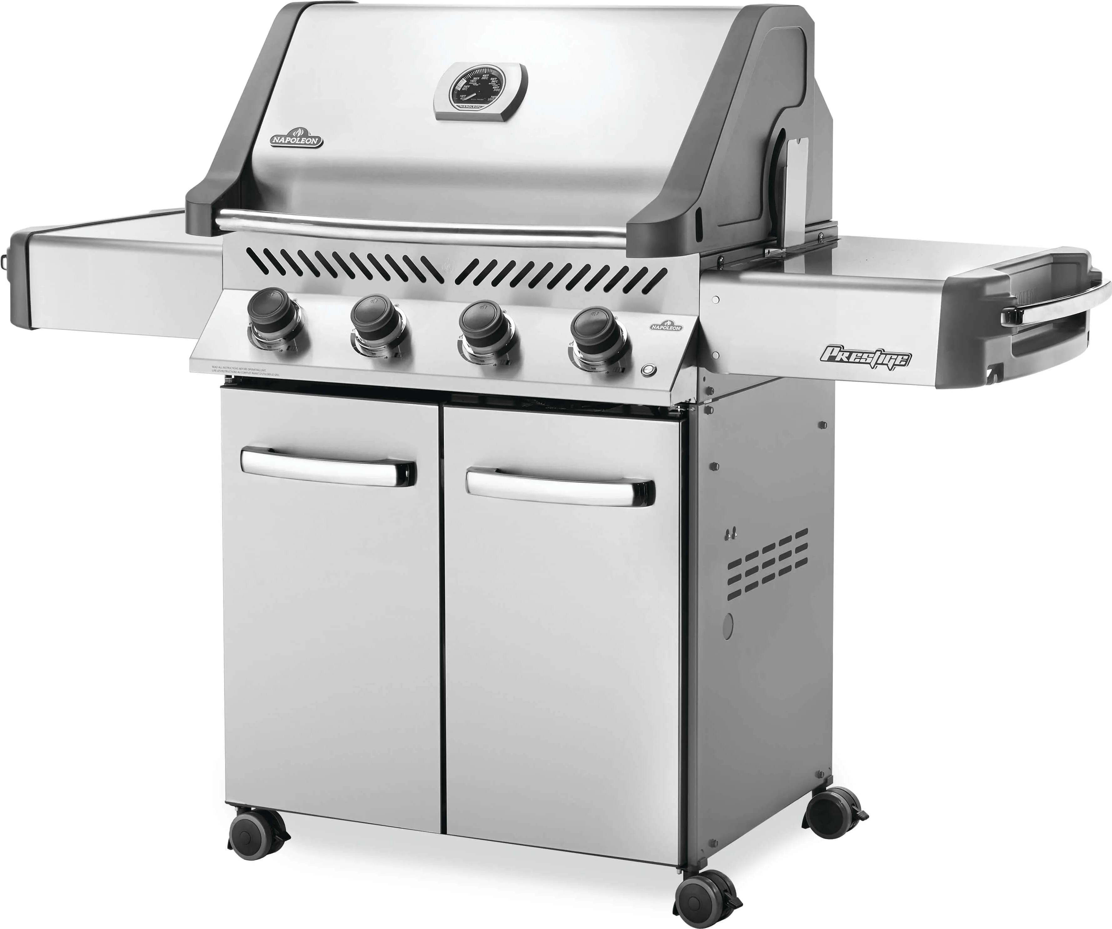 Effortless 4-Burner Prestige P500-3 Stainless 500 BBQ Napoleon Satisfaction guarantee