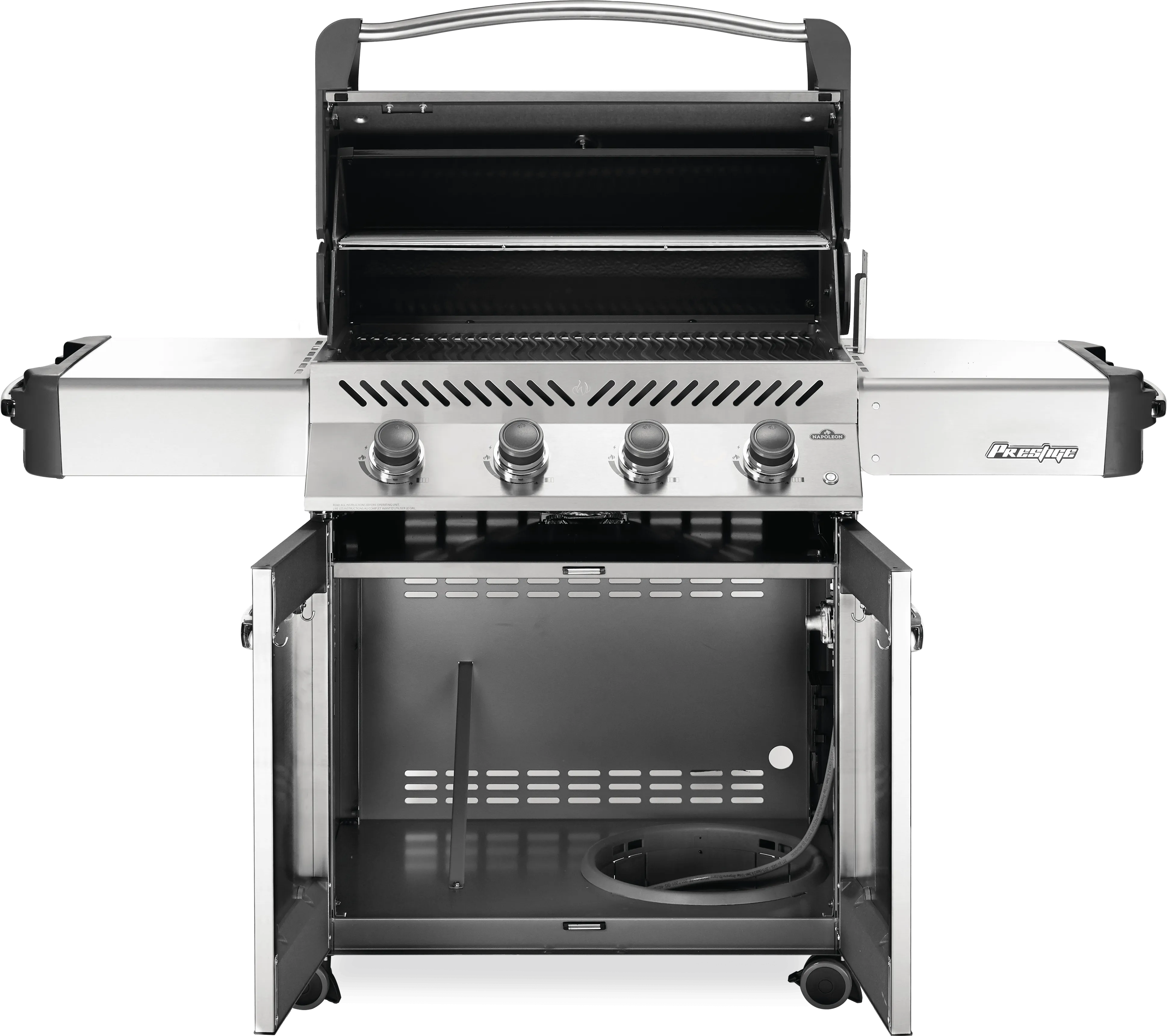 Effortless 4-Burner Prestige P500-3 Stainless 500 BBQ Napoleon Satisfaction guarantee