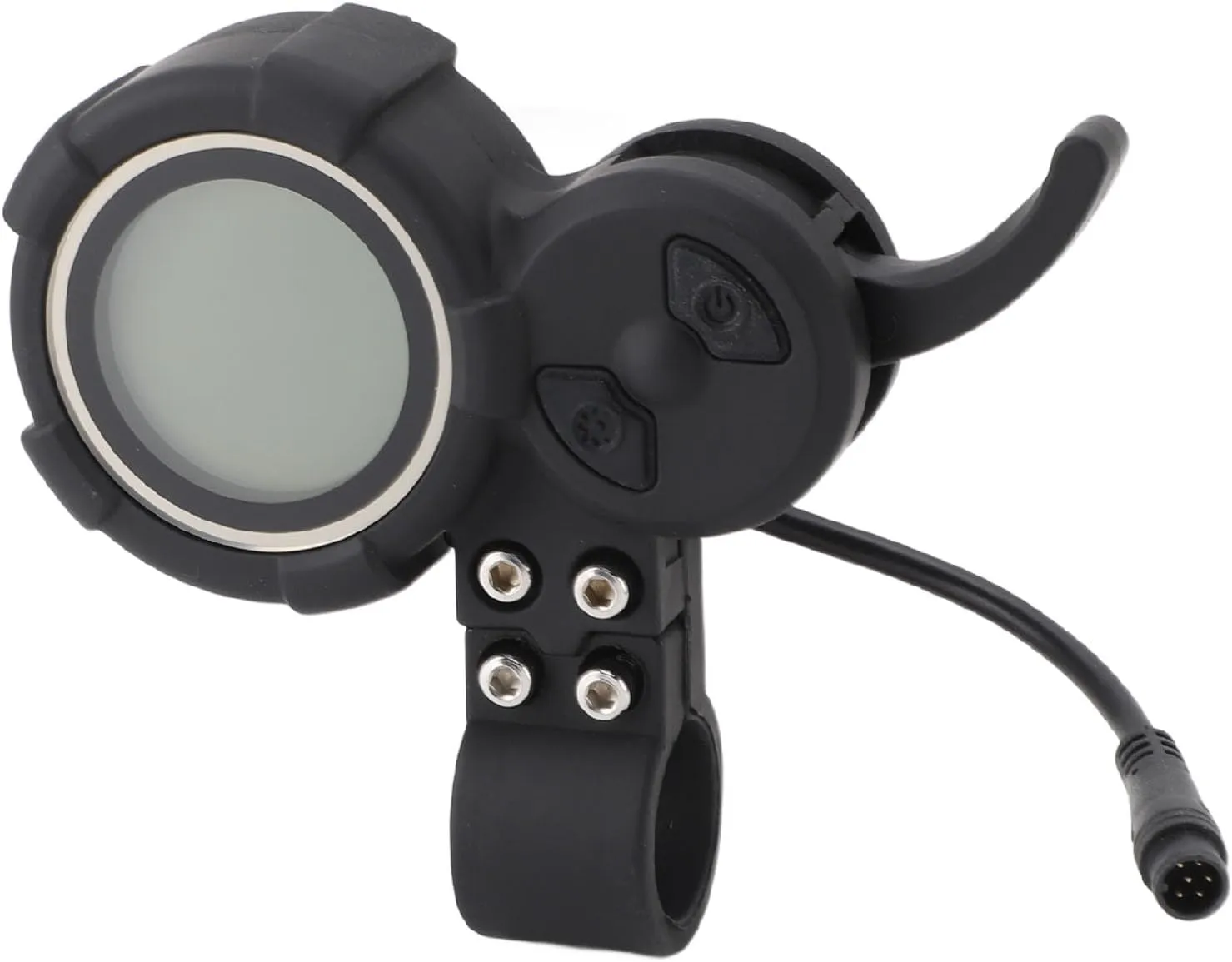 Electric LCD Display Meter for 10 Inch Scooter, 36?72V LCD Display Control Panel with 6 Pin Plug, Electric Display Meter Conversion Kit