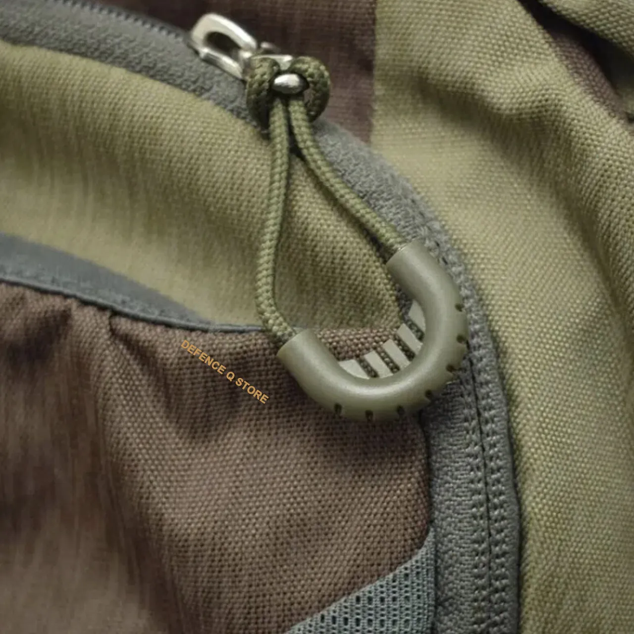 Elite Tactical U Shaped Anti-Slip Zipper Attachments OD Green