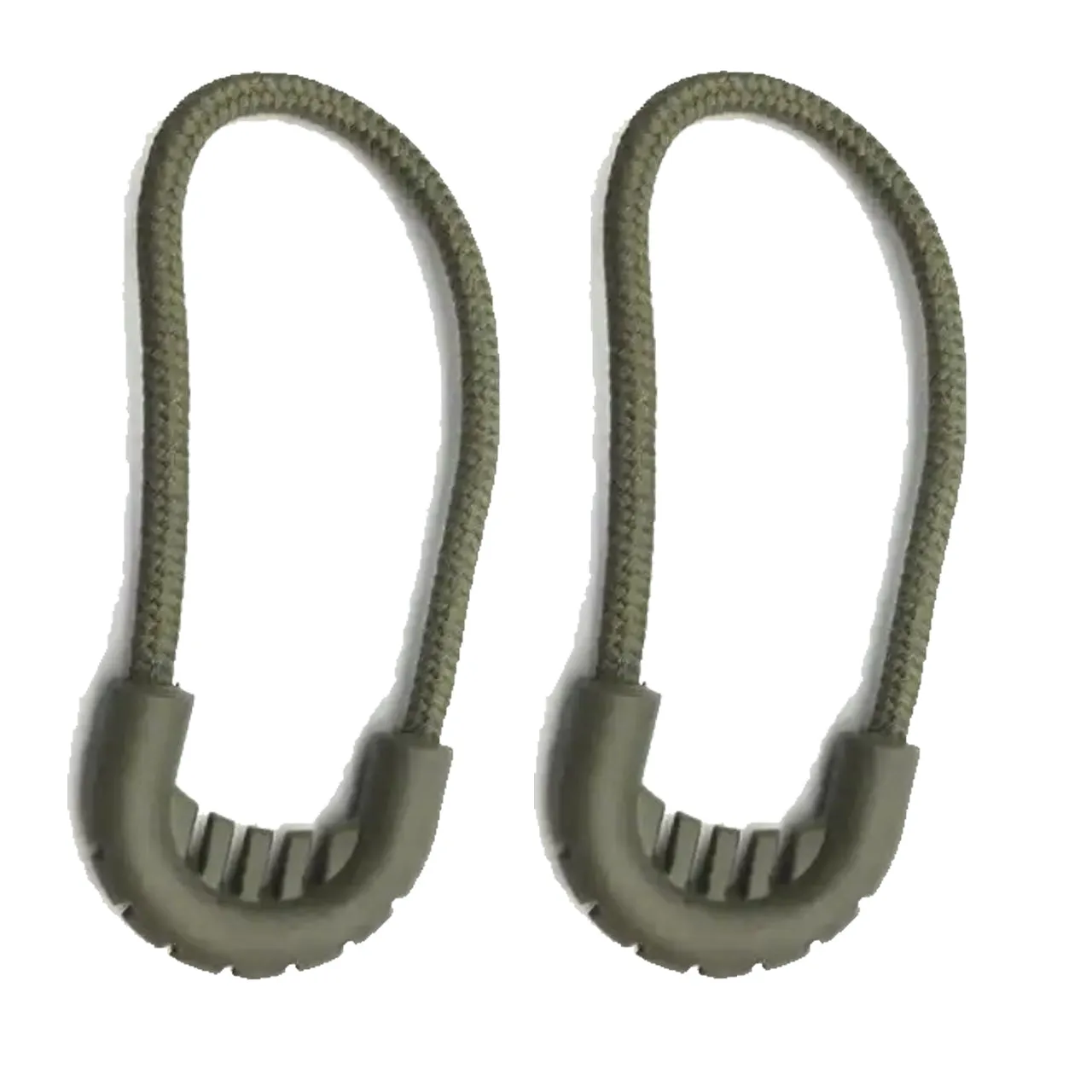 Elite Tactical U Shaped Anti-Slip Zipper Attachments OD Green