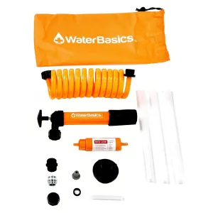 Emergency Pump And Filter Kit. Red-ii-120