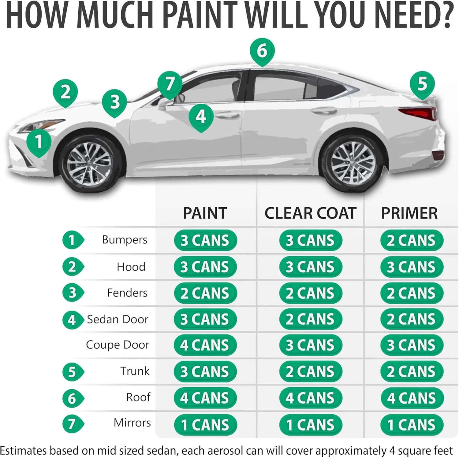 ERA Paints PCD/VCD - Black Eye Metallic for DODGE Exact Match Automotive Touch Up Paint Spray - Basic Kit