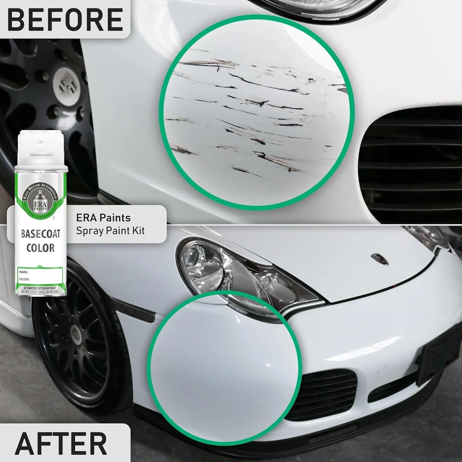 ERA Paints PCD/VCD - Black Eye Metallic for DODGE Exact Match Automotive Touch Up Paint Spray - Basic Kit