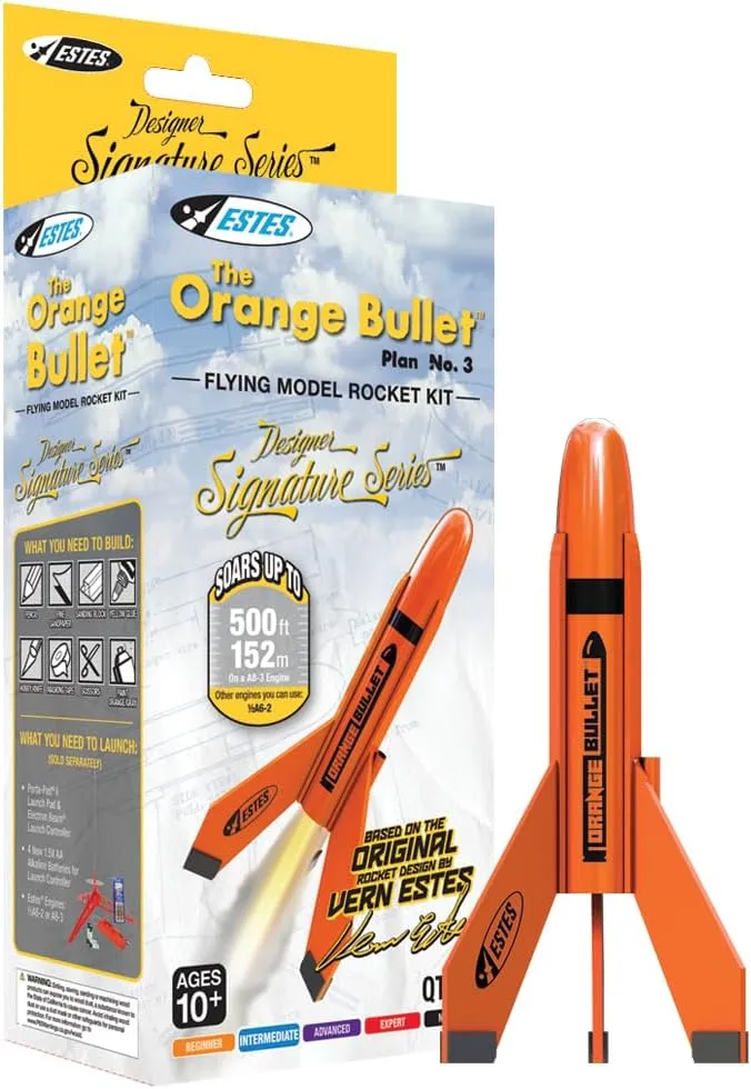 Estes Orange Bullet 7295
