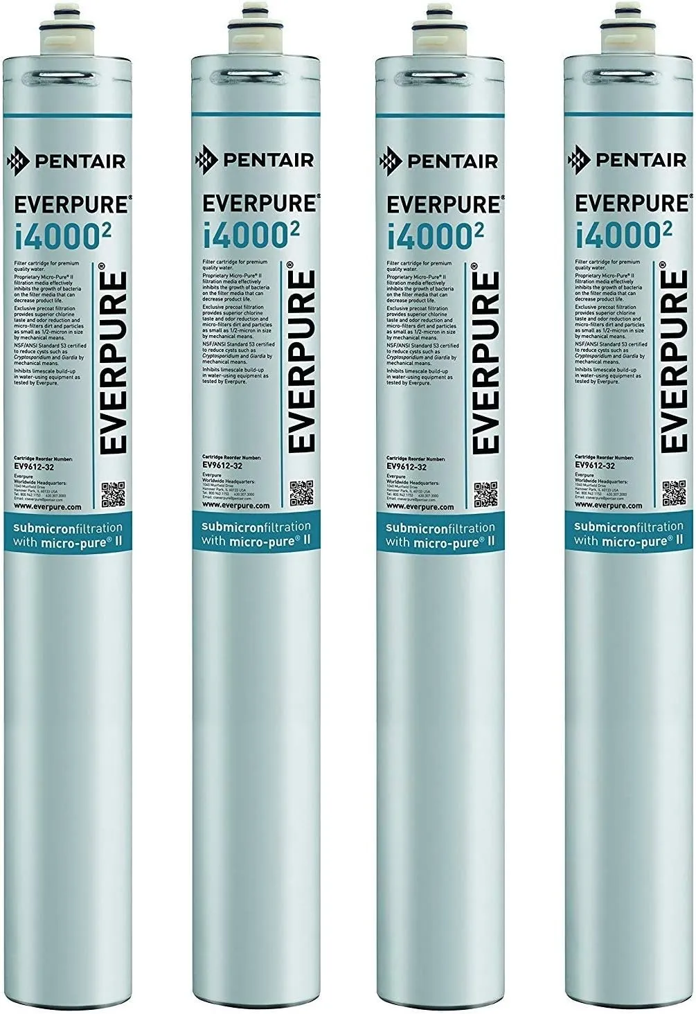 Everpure EV9612-32 i4000 2 Filter Cartridge (Pack of 4)